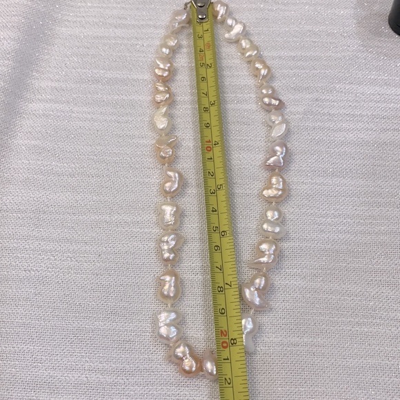 14k Baroque Pearl Strand Necklace - Picture 11 of 11